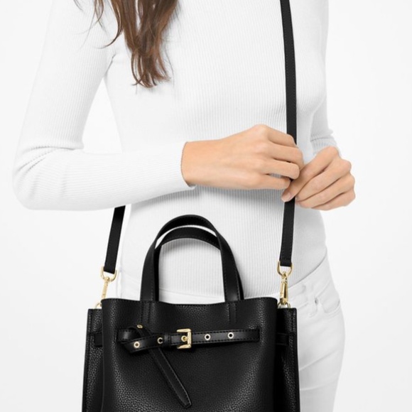 Michael Kors Emilia Small Satchel Bag - Blush - Picture 4 of 4